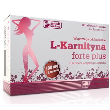 L-Карнітин Olimp L-Carnitine forte plus, 80 таблеток
