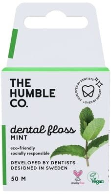 Зубна нитка-флос Humble зі смаком м'яти, 50 м