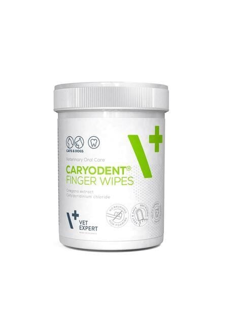 КаріоДент VetExpert CaryoDent Finger Wipes Серветки на палець для чищення зубів, 50 штук