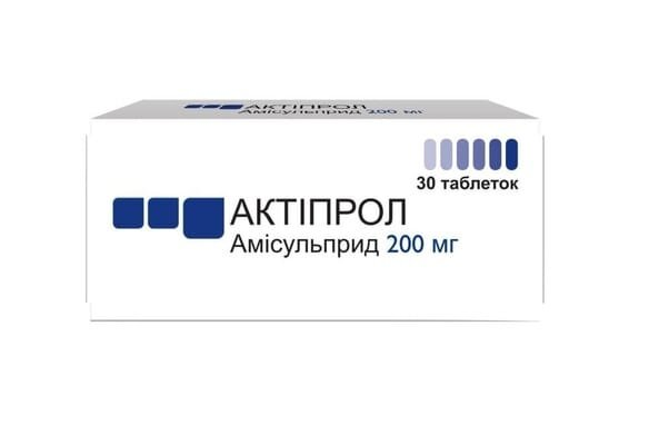 Актіпрол таблетки по 200 мг №30 (10х3)
