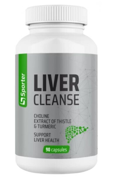 Підтримка здоров'я печінки Sporter Liver Cleanse, 90 капсул