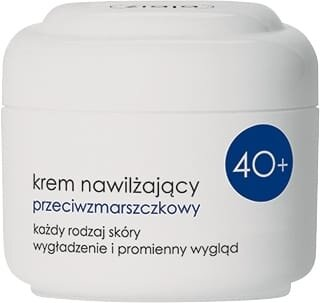 Крем для обличчя Ziaja 40+ SPF6 зволожуючий проти зморшок, 50 мл