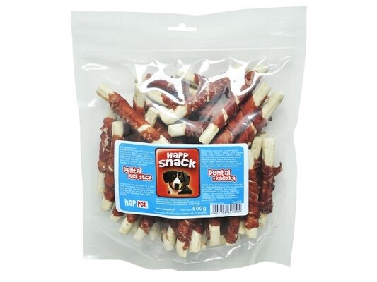 Ласощі для собак Hap Snack dental з качкою, 500 г