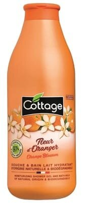Гель для ванни та душу Cottage Moisturizing Shower Gel And Bath Milk зволожуючий Апельсиновий цвіт, 750 мл