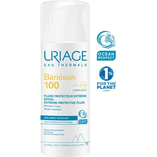Флюїд сонцезахисний Uriage Bariesun 100 SPF50+ з екстремальним захистом, 50 мл