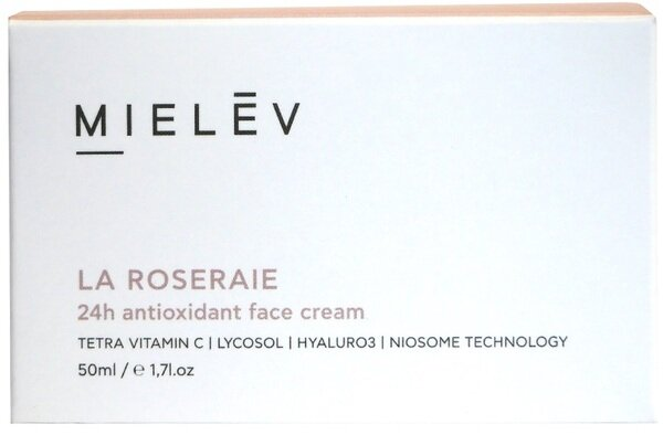 Крем для обличчя Mielev La Roseraie Антиоксидантний 24-годинної дiї, 50 мл