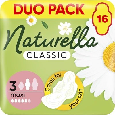Прокладки гігієнічні Naturella Classic Maxi 5 крапель, 16 шт
