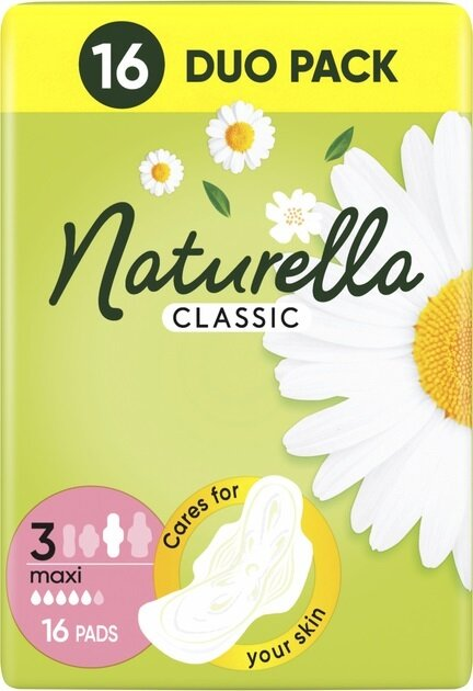 Прокладки гігієнічні Naturella Classic Maxi 5 крапель, 16 шт