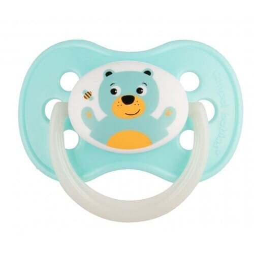 Пустушка силіконова Canpol Babies Animals кругла 22/596, 6-18 місяців, 1 шт