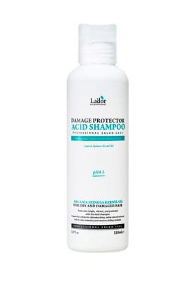 Шампунь Lador Damage Protector Acid Shampoo pH 4.5 для сухого і пошкодженого волосся безлужний, 150 мл