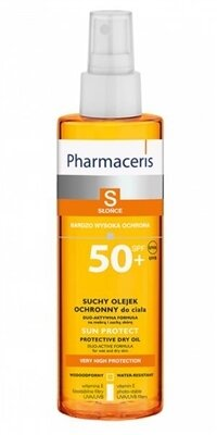 Олія для тіла Pharmaceris S сухе захисна для вологої та сухої шкіри SPF 50, 200 мл