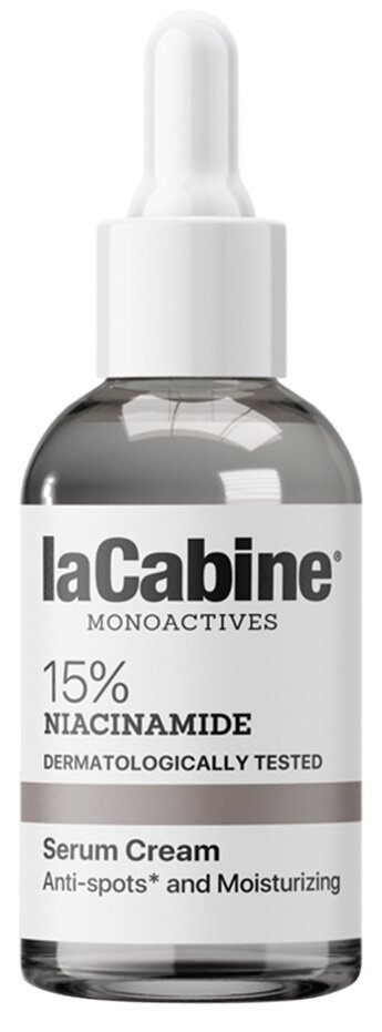 Крем-сироватка для обличчя La Cabine 15% Niacinamide 2 in 1 з ніацинамідом 15% проти пігментних плям та недосконалостей шкіри, 30 мл