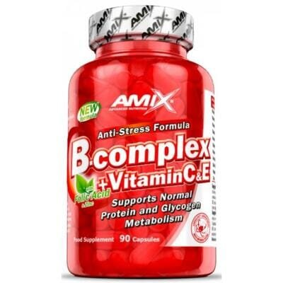 В-комплекс + вітаміни С, Е Amix Nutrition B-Complex + Vitamin C&E капсули №90