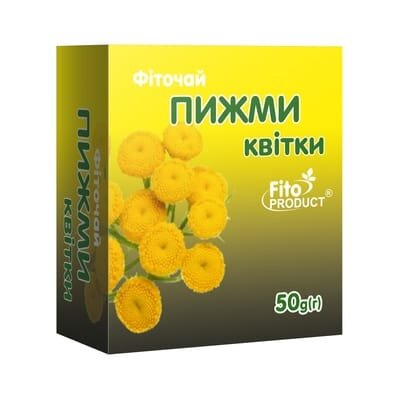 Фіточай Фітопродукт Пижма квітки по 50 г