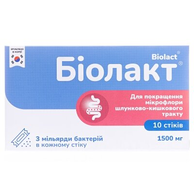 Біолакт порошок по 1500 мг №10 у саше