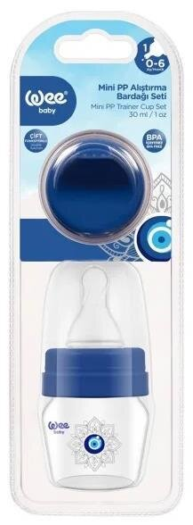 Міні-набір Wee Baby Evil Eye (264) пляшечка + соска №1 + насадка-поїльник
