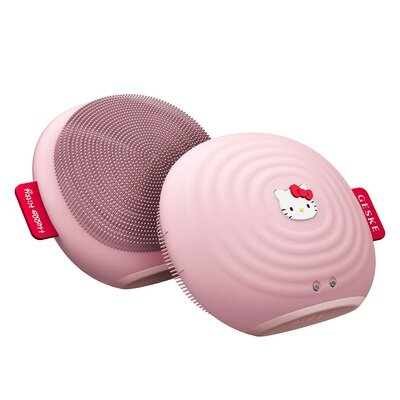 Щітка для обличчя GESKE Електронна звукова 4 в 1 by Hello Kitty, Рожева