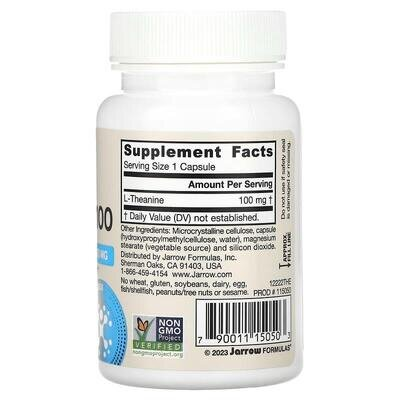 Теанін Jarrow Formulas Theanine 100 мг, 60 капсул