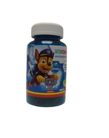 Вітатон Кідс Immunity Paw Patrol пастилки желейні з вітамінами, цинком та рутином №60 у бан.