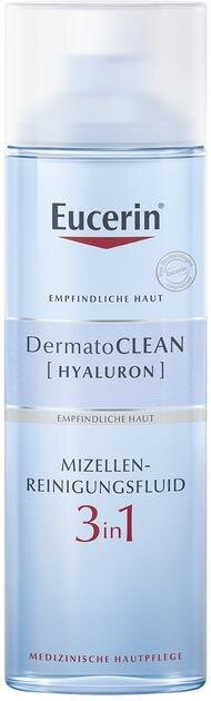 Міцелярний флюїд Eucerin DermatoClean 3-в-1 очищуючий для всіх типів шкіри (63997), 200 мл