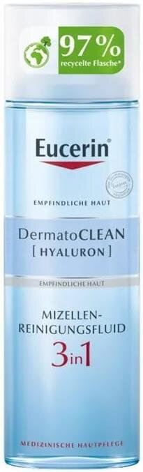 Міцелярний флюїд Eucerin DermatoClean 3-в-1 очищуючий для всіх типів шкіри (63997), 200 мл