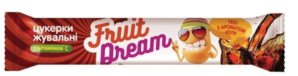 Цукерки Fruit Dream жувальні з ароматом Коли + Вітамін С, 15 г