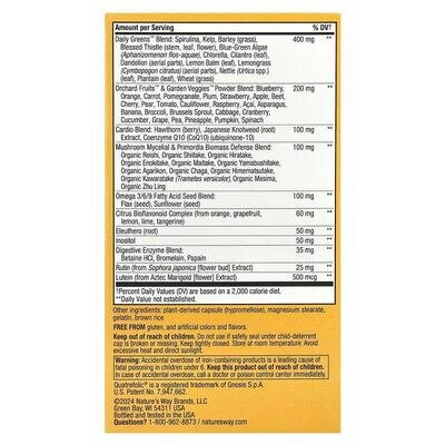 Мультивітаміни Nature's Way Alive! Max6 Potency Multivitamin With Iron, 90 капсул