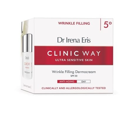 Крем для обличчя Dr. Irena Eris Clinic Way Заповнення зморшок денний SPF 20 - 5°, 50 мл