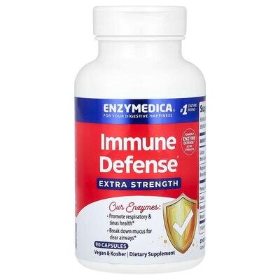 Імунний захист Enzymedica Immune Defense Extra Strength з протеолітичними ферментами, 90 капсул