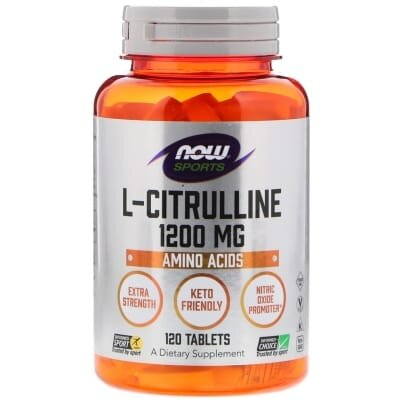 L-цитрулін NOW Sports L-Citrulline 1200 мг таблетки №120