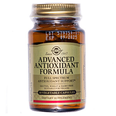 Антиоксидантна формула Solgar Advanced Antioxidant Formula вег. капсули №30