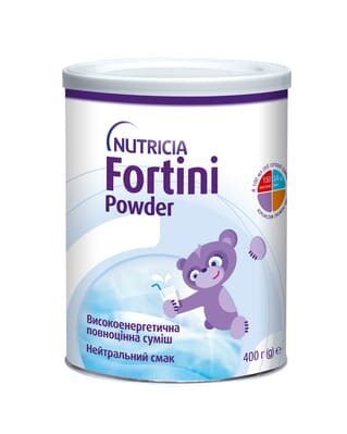 Ентеральне харчування Nutricia Fortini Powder від 1 року з нейтральним смаком порошок, 400 г