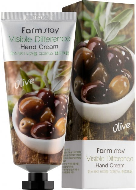 Крем для рук FarmStay Visible Difference Olive з екстрактом оливи, 100 мл