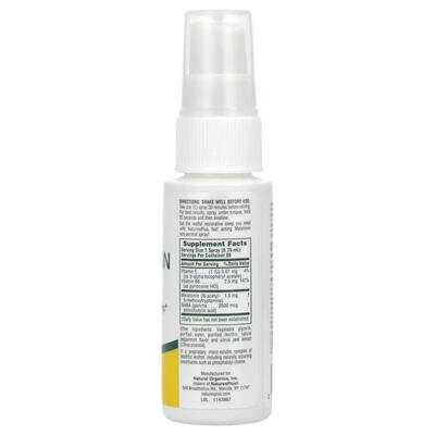 Мелатонін Nature's Plus Melatonin 1,5 мг спрей, 59,14 мл