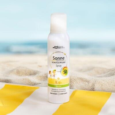 Спрей-аерозоль сонцезахисний Hyaluron Sonne SPF50 дитячий водостійкий, 150 мл