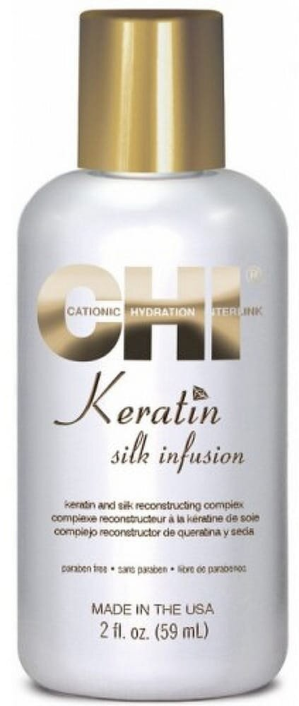 Рідкий шовк CHI Keratin Silk Infusion для волосся, 59 мл