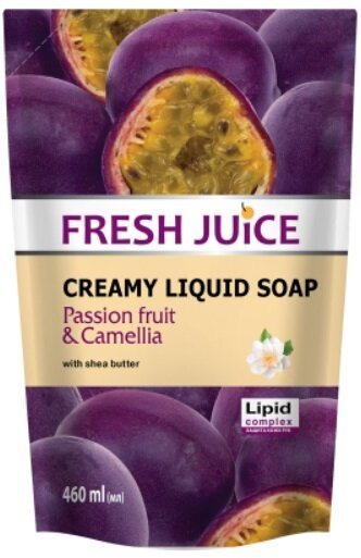 Крем-мило рідке Fresh Juice Passion Fruit & Camellia, дой-пак, 460 мл