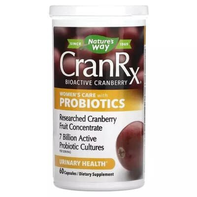 Журавлина біоактивна з пробіотиком Nature's Way Women's Care with Probiotics, 60 вегетаріанських капсул