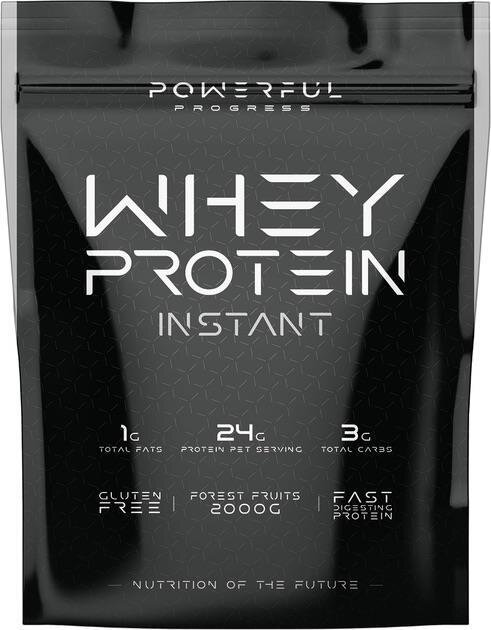 Протеїн Powerful Progress 100% Whey Protein лісові ягоди, 2 кг