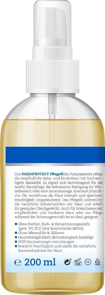Олія дитяча Paediprotect для тіла спрей, 200 мл