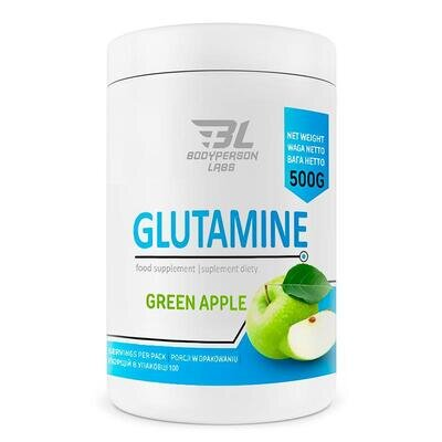 Глютамін Bodyperson Labs Glutamine яблоко, 500 г