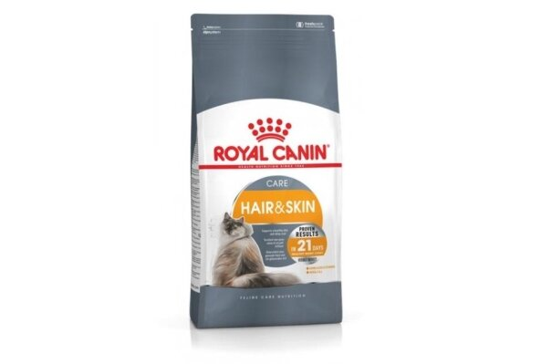 Корм сухий для кішок Royal Canin Hair & Skin Care від 1 до 7 років, для турботи про шкіру і шерсть, 2 кг