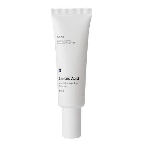 Гель для обличчя Sane Azelaic Acid від прищів для точкового нанесення з азелаїновою кислотою, 10 мл