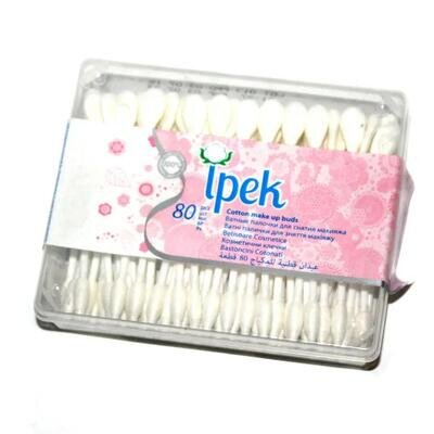 Ватні палички Ipek, 80 штук в коробці