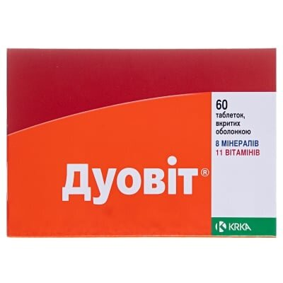 Дуовіт комбі-упак.: таб., в/о №60 (10х6)
