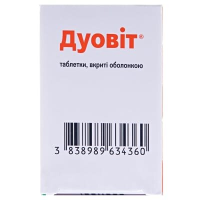 Дуовіт комбі-упак.: таб., в/о №60 (10х6)