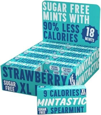 Драже Mintastic Sugar Free (з підсолоджувачем) з м'ятою, 36 г