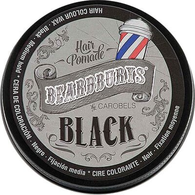 Віск тонуючий Beardburys Black з чорною фарбою, 100 мл