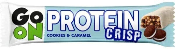 Батончик протеїновий Go On Nutrition Protein Crisp Cookies & Caramel, 50 г