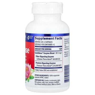 Кандідаза Enzymedica Candidase, 84 капсули